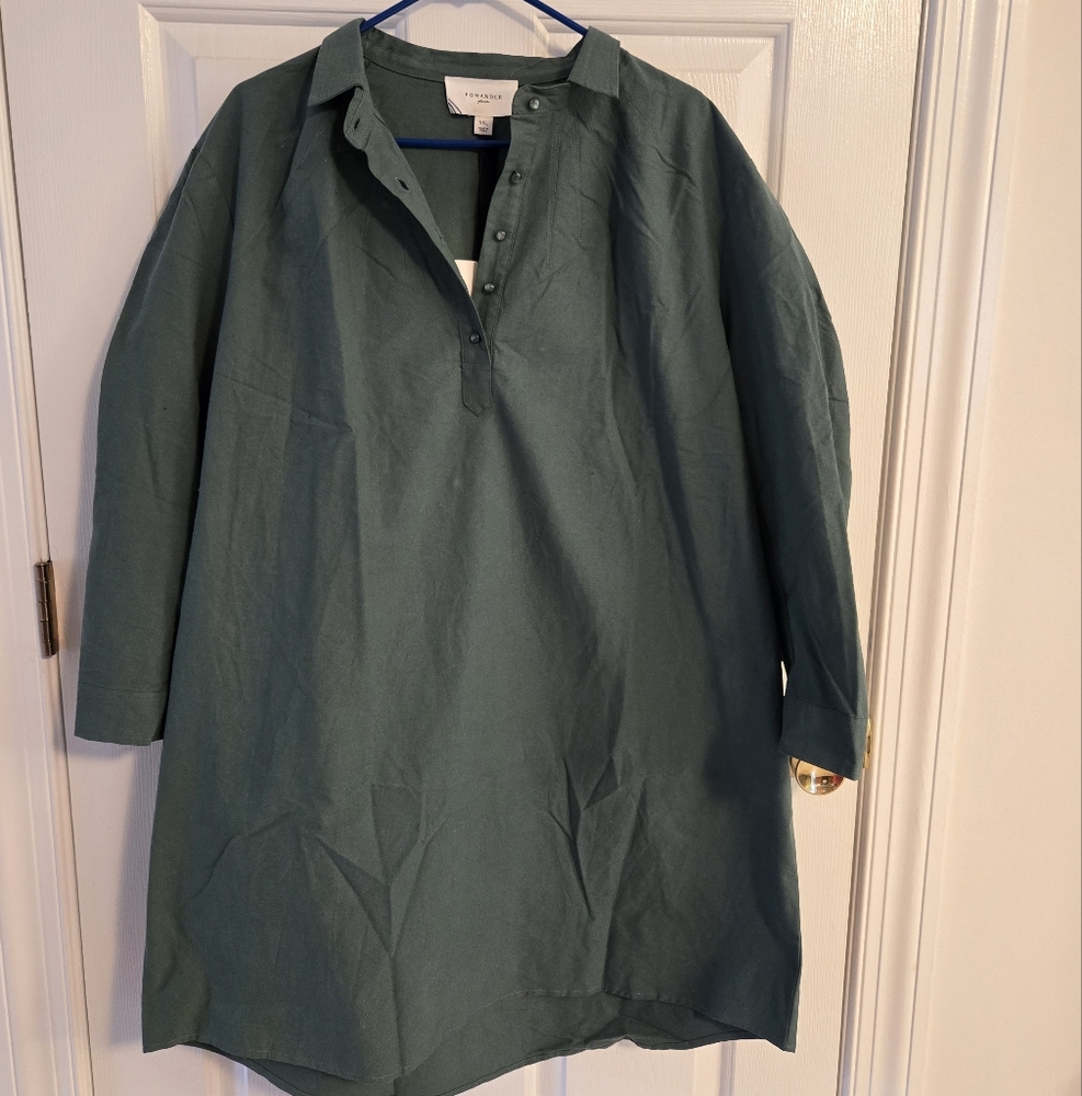 Tuckernuck Polly Dress Green NWT XXL